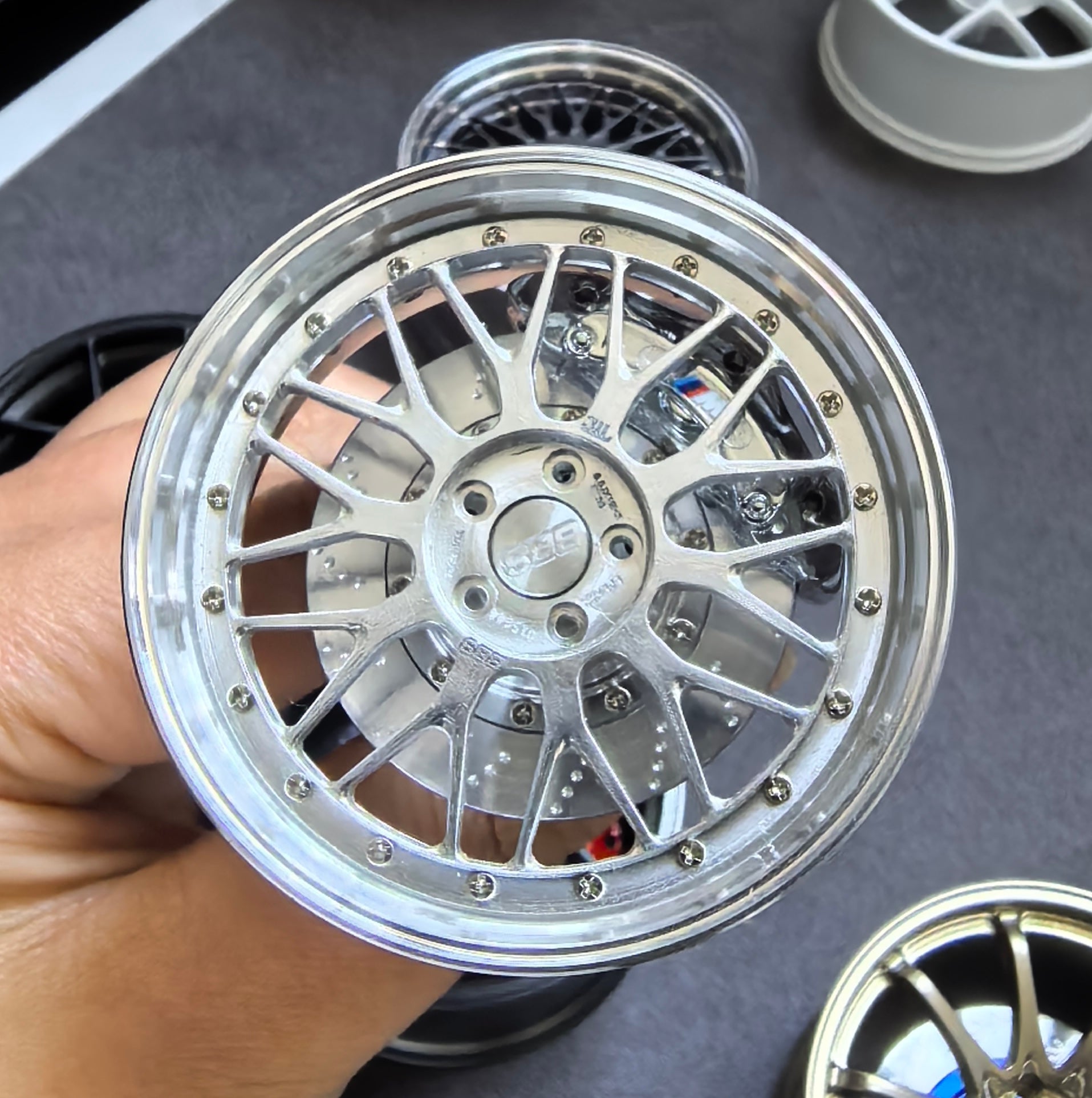 Miniature Wheel Air Freshener BBS LM