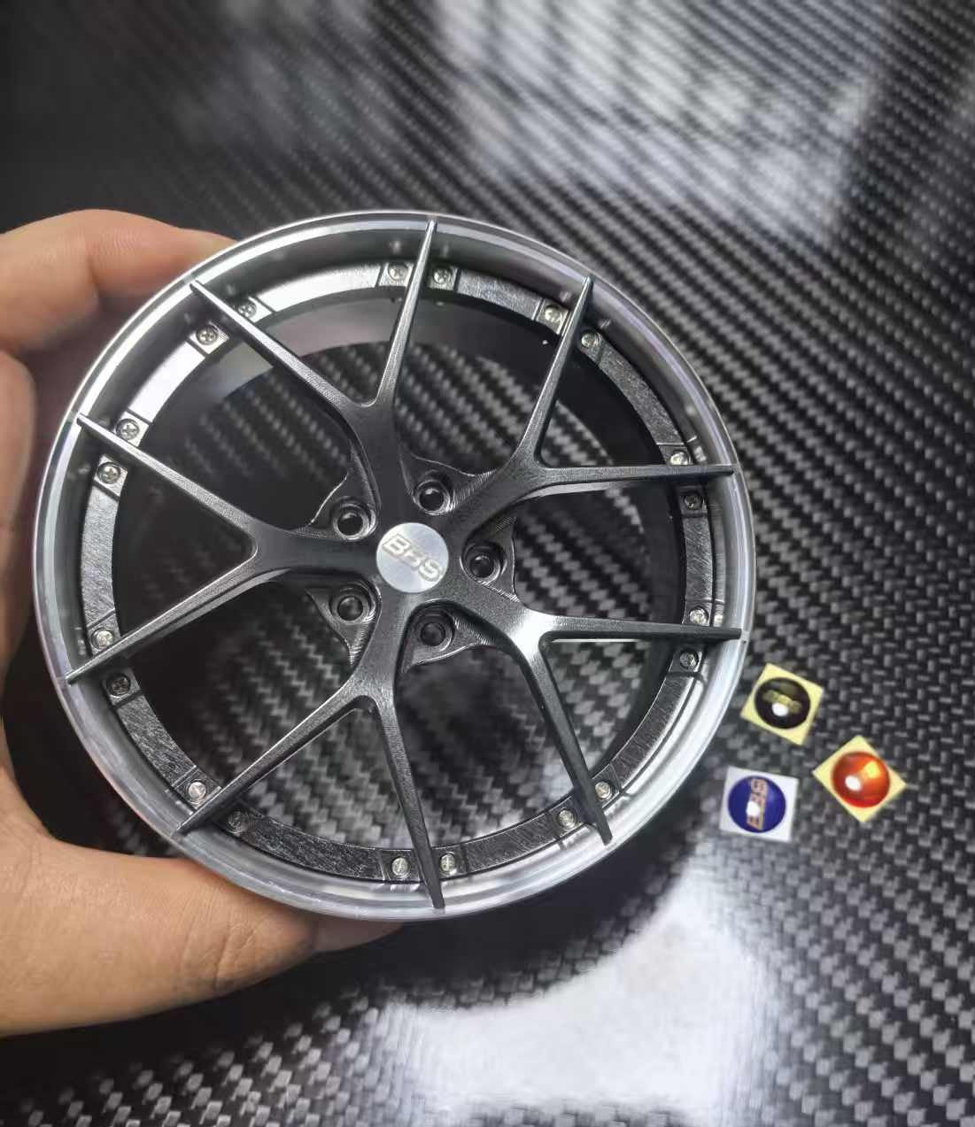 BBS FI-R Style 10cm Die-Cast Aluminium Mini Wheel