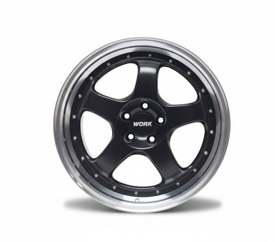 Work Wheel Style 10cm Die-Cast Aluminium Mini Wheel