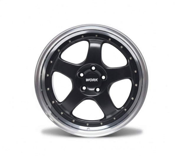 Work Wheel Style 10cm Die-Cast Aluminium Mini Wheel